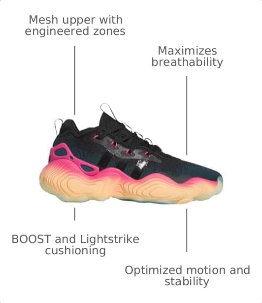 Image of Adidas Unisex-Adult Trae Young 3 Low Trainers