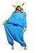 generic Unisexe Monstre de Cookie Elmo Alien Mike Wazowski Sully Monstre Onesie Déguisement Pyjama Cosplay Fête Tenue Sweat à Capuche Costume Cadeau de Noël (Alien, L(Height 170cm-180cm))