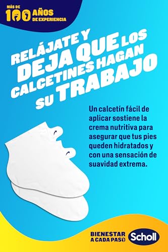 Miniatura 4 de Scholl Mascarilla PediMask para pies suaves con miel de Manuka - Embalaje y mascarilla reciclables - Mascarilla hidratante profunda para pedicura con una sola aplicación - Clínicamente probada