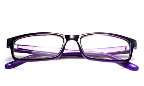 Newbee Fashion - "Sensi" Simple Squared Light Weight No Logo Fashion Clear Lens Glasses2