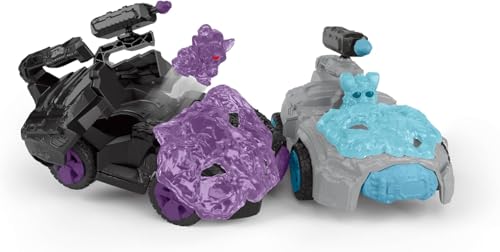 Image of Schleich Eldrador - 17Pc Shadow Crashmobile with Mini Creature | 42672 | Monster Figurine, Battle Creature Toy for Boys 7+, Fantasy Beast, Action Figure Gifts, Screen-Free Imaginative Pretend Play