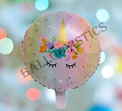 Balloonistics 18 Inches Unicorn Horn Foil Balloon - Pack of 1 - Image 5 thumbnail