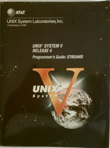 UNIX System V, Release 4 (AT&T UNIX System V, R... 0139470034 Book Cover