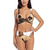 Photo Gallery costume da bagno da donna con stampa di bulldog francese, elegante, 2 pezzi, perfetto per spiaggia e piscina, nero, xx-large Photo Gallery costume da bagno da donna con stampa di bulldog francese, elegante, 2 pezzi, perfetto per spiaggia e piscina, nero, xx-large