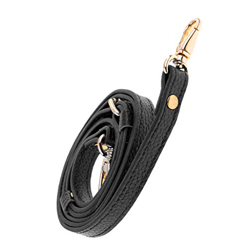 F Fityle 2 peças de alça de couro, bolsa transversal, para substituição, bolsa de mão