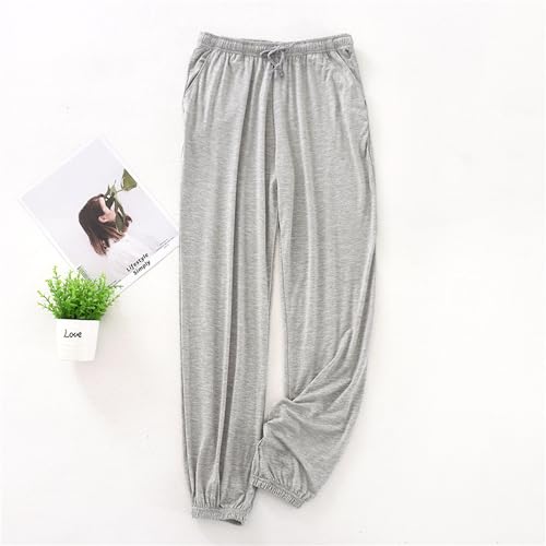 Men's Soft Jogger Sleep Pant With Drawstring Cotton Pjs Bottoms Lightweight Pajama Bottoms Sport Pants With Pockets2