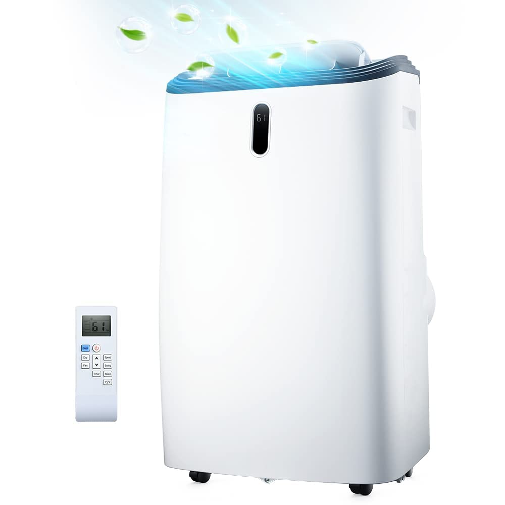Rintuf Air Conditioner Customer Service Number Rintuf 14000 BTU ASHRAE Portable Air Conditioner, Portable AC Cools to
