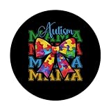 Zoom IMG-2 mama autism awareness coquette bow Zoom IMG-2 mama autism awareness coquette bow
