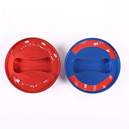 Aluminum Alloy Gasoline Fuel Tank Cap Cover Trim Car Universal Accessories For Mercedes Benz A B C E S Cla Gla Glk Glc Class W204 W205 W212 W213 W176 W222 X253 Blue #TOP3