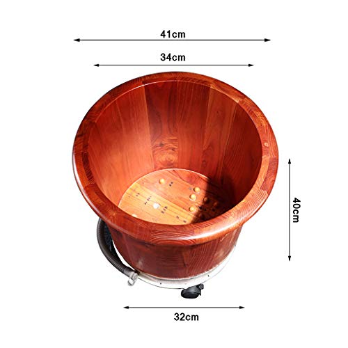 Masajeador de pies spa de madera sólida Katzowen miniatura 2