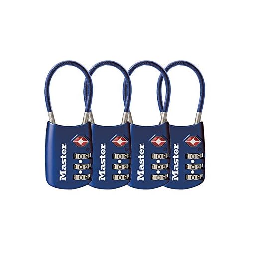 Master Lock TSA Cable Luggage Locks