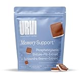 URVI® Memory Gummies – Phosphatidylserin, Shiitake Pilz & Schisandra...