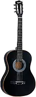 Violão Queen’s Acústico Clássico de 6 Cordas de Nylon em Madeira Natural Preto