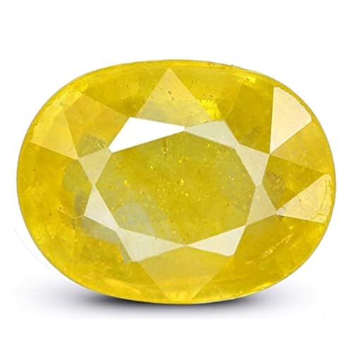 Saphir jaune naturel 3,50 carats, une gemme pure pour homme