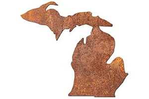 Lewis Metalwork Michigan State Wall Art