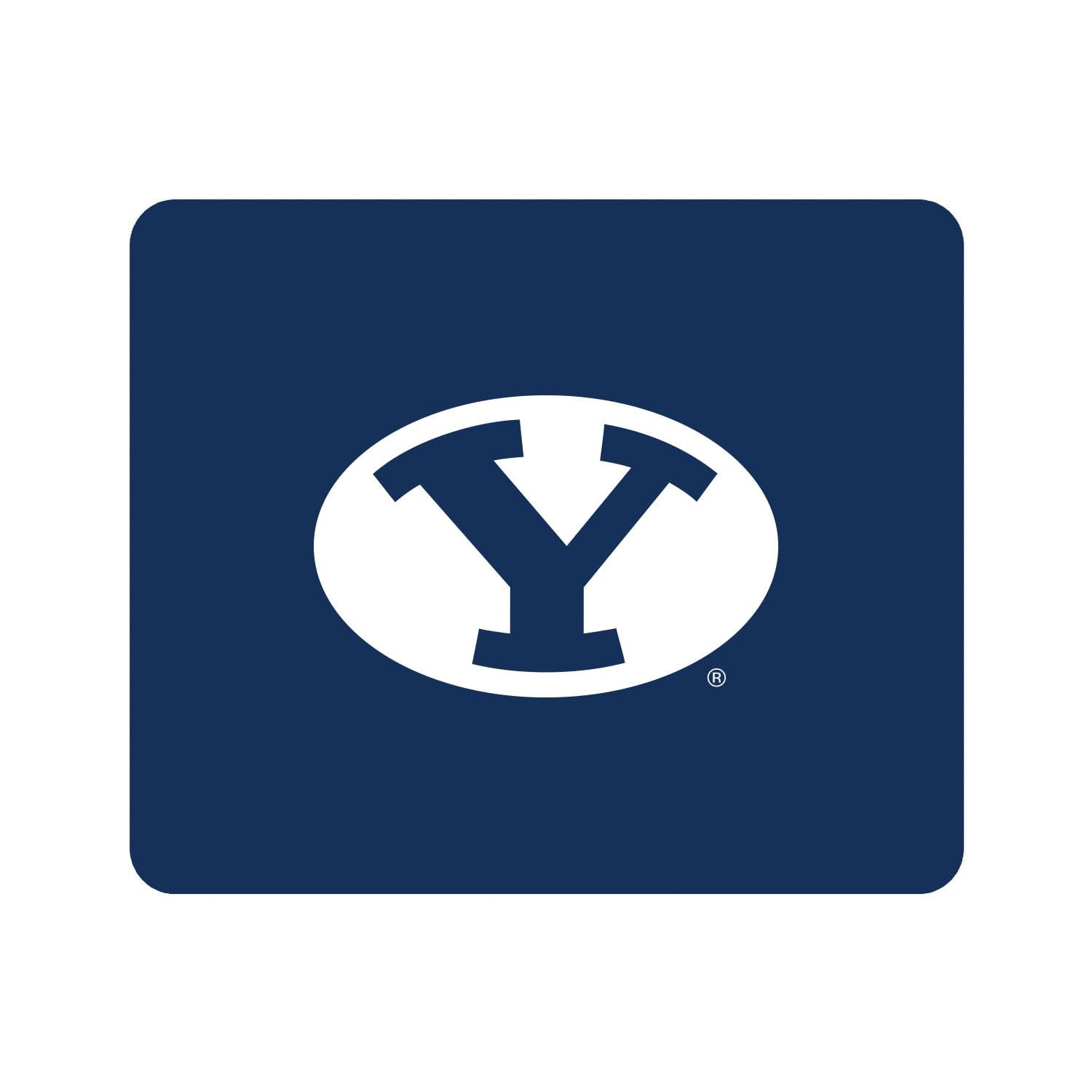 Mouse Pad, Fabric, Brigham Young University Standard/Classic Blue