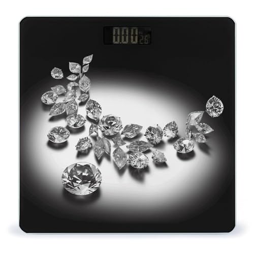 Báscula Digital para Baño con Pantalla LED y Sensores miniatura 1