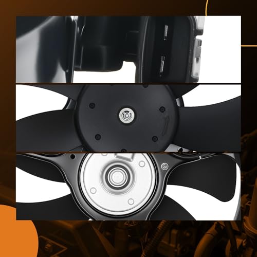 Image of maXpeedingrods Engine Radiator Cooling Fan Assembly for 2009-2014 Acura TL Electric, 38611R70A01 38615RK1A01 38616RK1A51