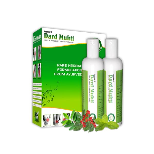 See full amazon price history chart for Deemark Ayurvedic Dard Mukti Oil | Pain Relief Oil | 100% Natural & Ayurvedic Pain Relief Oil | Proven Effectiveness For Men & Women | (Pack of 2) Deemark Ayurvedic Dard Mukti Oil | Pain Relief Oil | 100% Natural & Ayurvedic Pain Relief Oil | Proven Effectiveness For Men & Women | (Pack of 2) (B0CNTGX7BL) Amazon Price History, Amazon Price Tracker