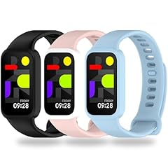 3-Pack (Black, Pink, Light blue)