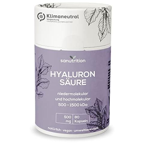 Hyaluronsäure 500 mg pro Kapsel Cover