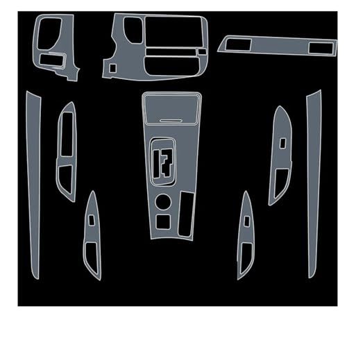 Film TPU anti-rayures pour console centrale Mitsubishi Outlander 2017-2023