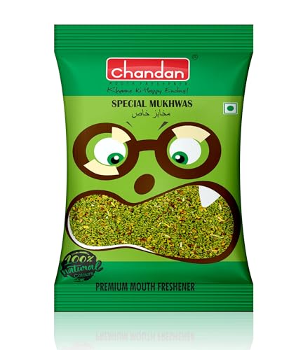 Chandan Mouth Freshener Special Mukhwas | 100g | Contains Saunf and Sesame Seeds (100 gm (Pack of 5)) (B0CZJHLDXC) Amazon Price History, Amazon Price Tracker