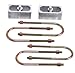 Universal Leaf Spring Lowering Block Kit- 2 inch,2-1/2