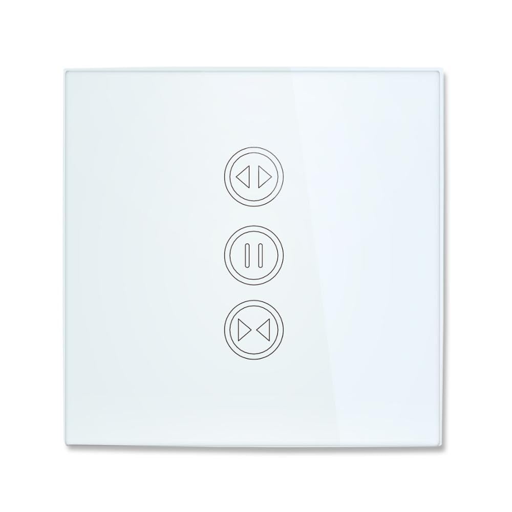 Interruttore Tapparelle WiFi,Interruttore WiFi WiFi Tenda Interruttore TOUCH PANNELLO TELECOMANDO TETTORE TETTO CONTROLLO VOCE(2)