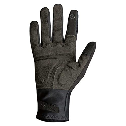 PEARL IZUMI Women's Gel Gloves, Insulated Cycling Glove, Windproof & Lightweight, Cycline Gel, Touchscreen Compatibility, Black, Medium