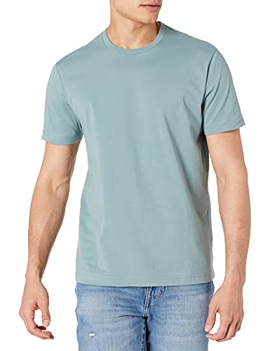 Amazon Brand - Goodthreads Men's The Perfect Crewneck T-Shirt, Stormy Sea Blue, X-Large