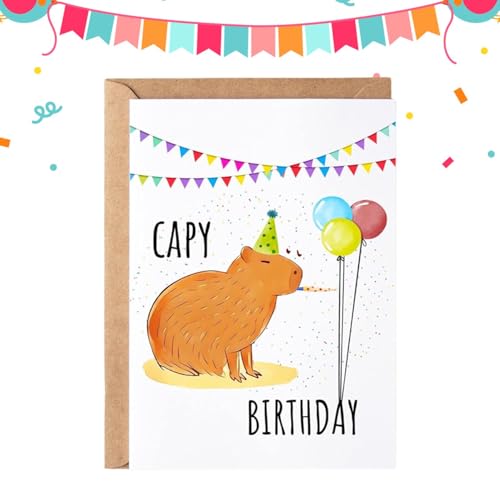 Capybara Happy BirthdayJ[h | LbYo[Xf[y[p[J[hAâjJ[hA킢̃O[eBOJ[h ̋x