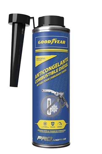 Goodyear Aditivo Anticongelante de Combustible Diésel para Invierno Goodyear Pro Additives. Aditivo de Combustible 300 ml