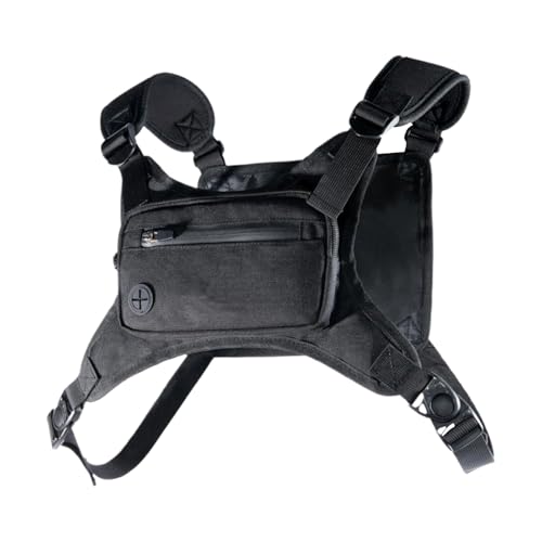 de pecho para motocicleta, deportiva Carreras Banana - Bolsillo Teléfono Senderismo Camping Pesca Moto Viaje Senderismo, Negro , Consulte la descripción, Consulte la descripción