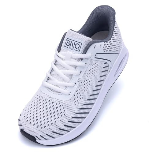 BROYON Wide Toe Box Slip On Tennis Shoes