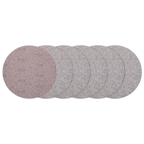 QUARKZMAN Disco De Lijado De Malla De 225mm, 25 Piezas, Lija De 40 Grit Sin Polvo Para Paredes De Yeso, Lijadora De Gancho Y Bucle Para agramasa De Pared Y Pisos
