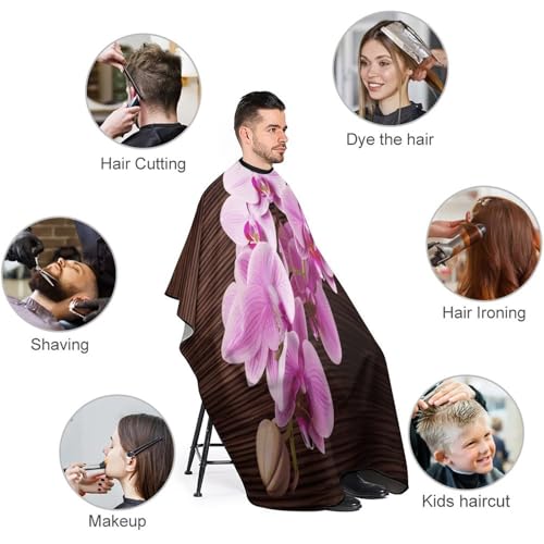 Capa para Corte de Cabello con Cierre Ajustable 66.9 x 56.7 in miniatura 3