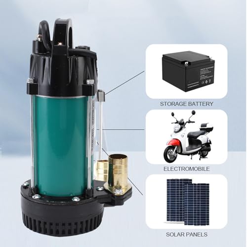 Pompe submersible de puits profond contre le manque de pression eau 300W acier inox - 4
