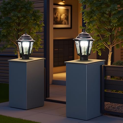 Image of Gate Light for Main Gate, Waterproof & Rust-Resistant Outdoor Lights, Pillar Light, Farmhouse Gate Lamps and Decorative Outdoor (GL11, Pack of 1)