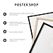 LYYYXGYP A3 Oak Wood Picture Frame 2 Pack 11.7x16.5 IN Natural Wooden Photo Frame Gallery Poster Frame with Plexiglass for Wall Hanging