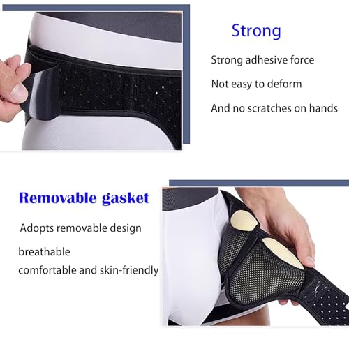 Faja para Hernia Inguinal para Hombre, Ajustable, Talla XL miniatura 4
