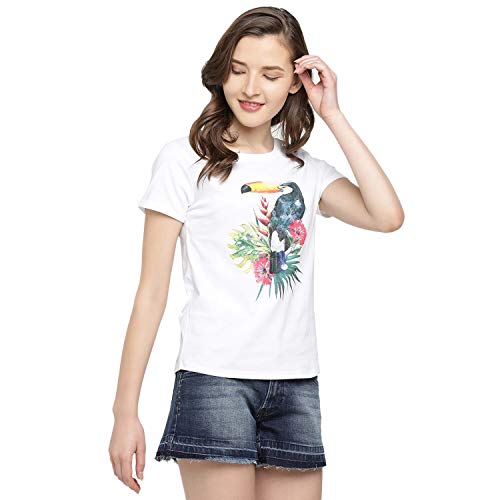Image of Pepe Jeans White Women T-Shirt