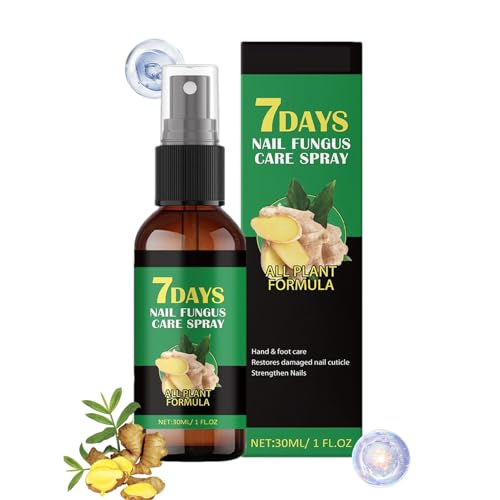 Ginger Nail Treatments, 30ml Ginger Nailfungus Treatments Para Uñas De Los Pies, Suero Para El Crecimiento De Uñas Dejengibre, Spray Reparador Deuñas Dejengibre, Fortalecedor S Uave Deuñas
