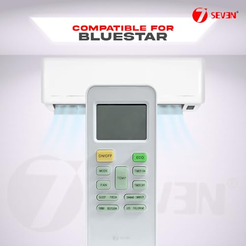 Image of 7SEVEN Compatible for Blue Star AC Remote Original 149 Model Suitable 1 1.5 2 Ton Split and Window Air Conditioner