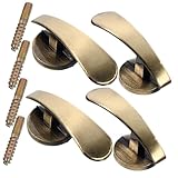 Photo Gallery jecompris 4 pezzi ganci fermatende da parete in metallo anticato supporto resistente per tende facile da installare accessori decorativi per finestre e porte Photo Gallery jecompris 4 pezzi ganci fermatende da parete in metallo anticato supporto resistente per tende facile da installare accessori decorativi per finestre e porte
