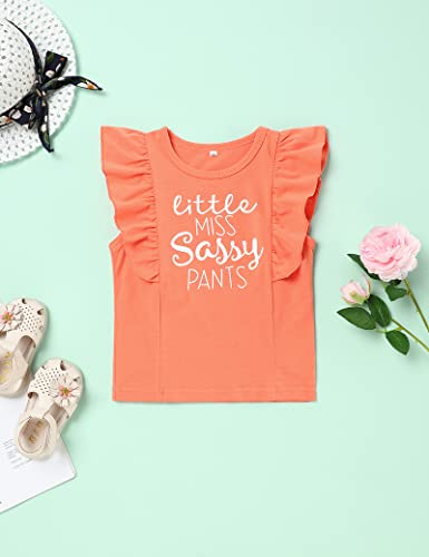 Image of Hipea Toddler Girl Outfits Floral Tops Sleeveless Tank Tops Shorts Headband Summer Clothes Set