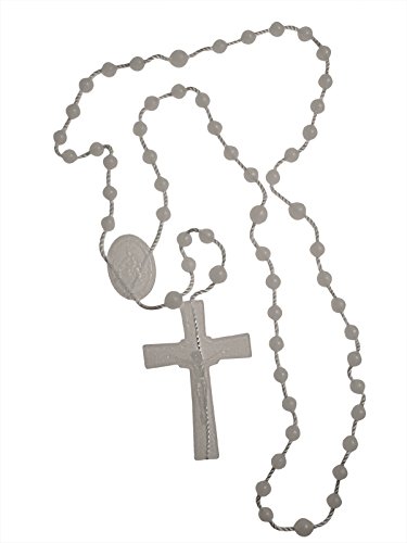 Preisvergleich Produktbild Rosenkranz aus Kunststoff weiß