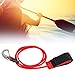 XHIKOWAT Elastic String Boating Kayak Paddle Safety Rod Leash Lightweight Portable for Paddling (Red),Rowing
