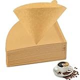 240 Pcs Coffee Filter Papers,Unbleached Filter Papers with Size 02,Disposable Paper Coffee Filters for Pour Over Dripper(1-4 Cups)
