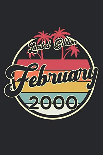 Limited Edition February 2000: A5 Punkteraster • Notebook • Notizbuch • Taschenbuch • Journal • Tagebuch - Ein lustiges Geschenk für Freunde oder die ... Wünsche und Sprüche (German Edition)